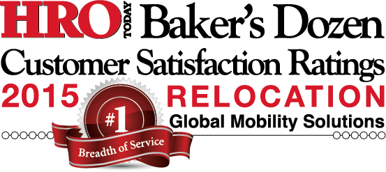 Winner of HRO Today's 2015 Relocation Customer Satisfaction Survey GMS wins relocation award