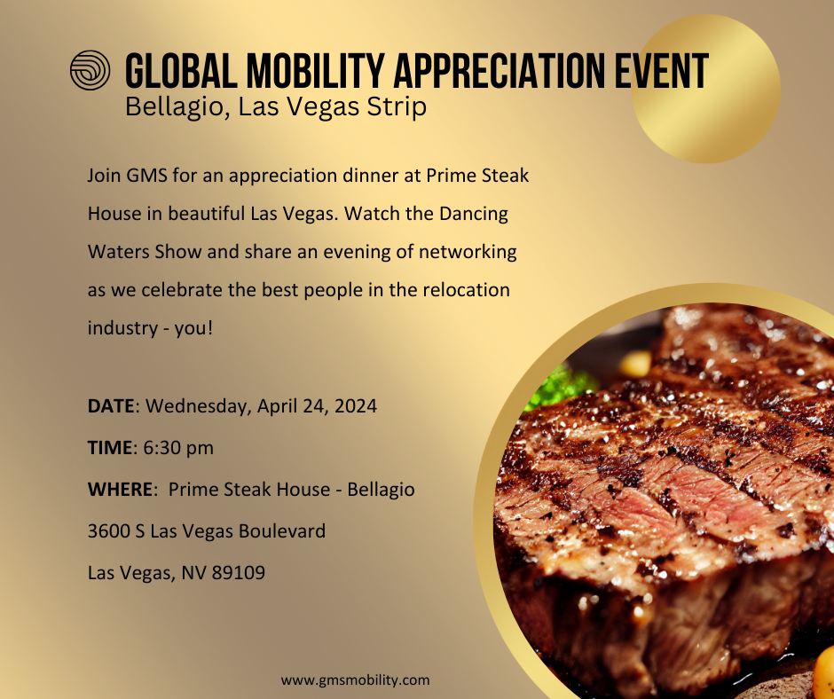 invite for global mobility dinner