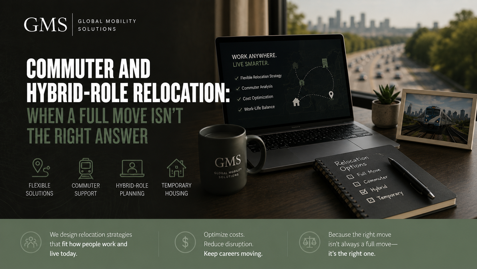 Commuter and Hybrid-Role Relocation