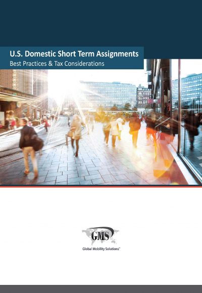 GMS - Matrix Cover - Short Term Domestic Assignments